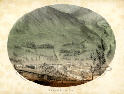 Cauterets et le Mont-né - Fonds Ancely - B315556101 A ABADIE 2 050