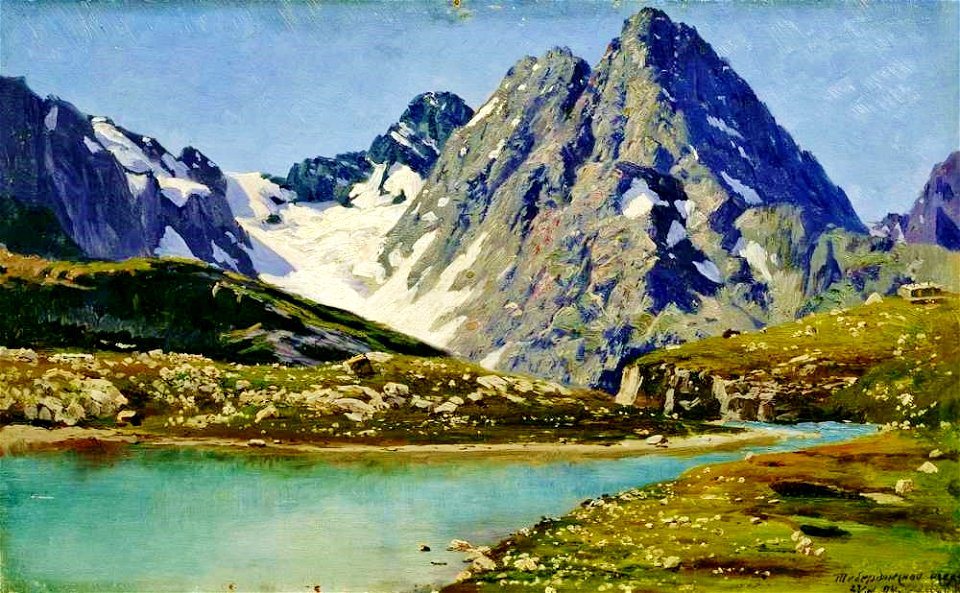 Caucaso. Il lago di Teberda