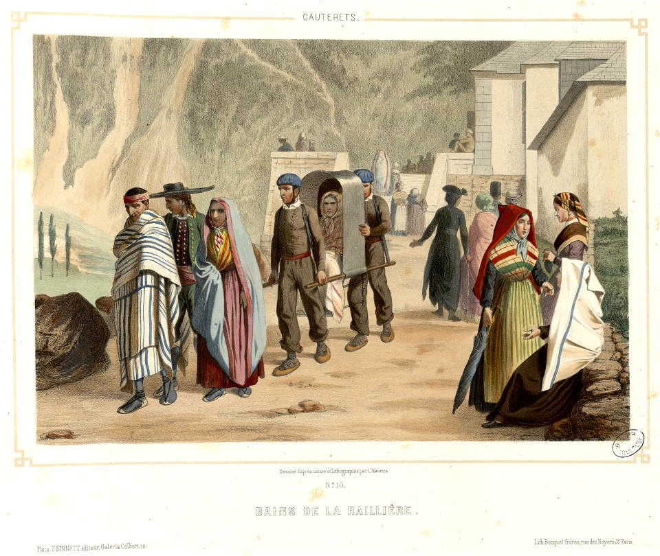 Cauterets - Bains de la Raillière - Fonds Ancely - B315556101 A MONTAUT 025