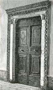 Cava dei Tirreni (badia di S. Trinità) porta della pinacoteca