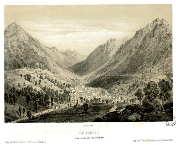 Cauterets - Vue prise du Mamelon vert - Fonds Ancely - B315556101 A LALANNE 2 012