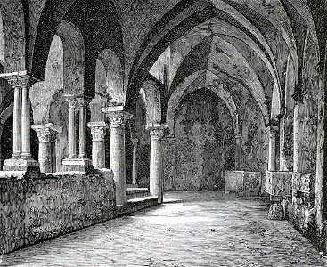 Cava dei Tirreni (badia di S. Trinità) il chiostro