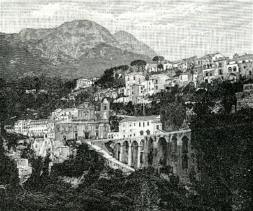 Cava dei Tirreni veduta della badia di S. Trinità