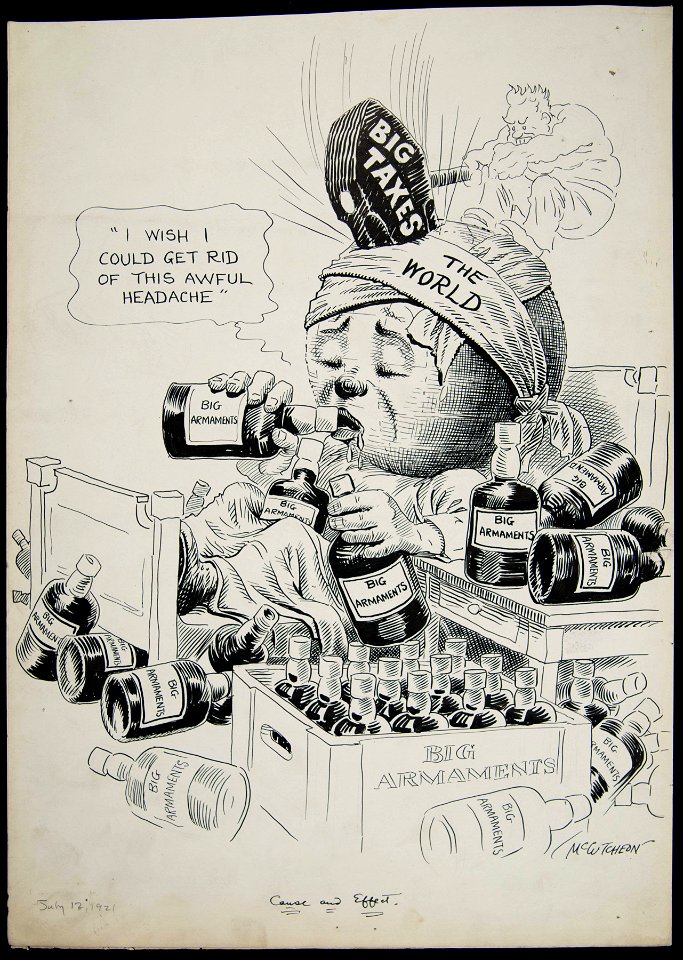 Cause and effect (re, arms buildup), July 12, 1921 (NBY 5389)