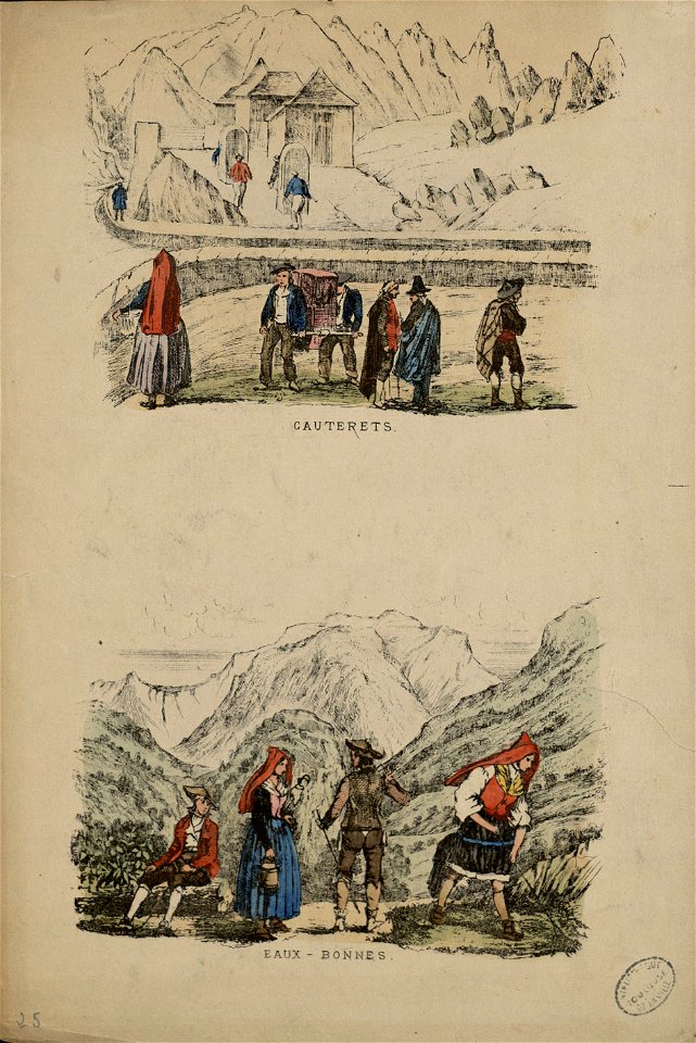 Cauterets - Eaux-Bonnes - Fonds Ancely - B315556101 A PAPIER 2 029
