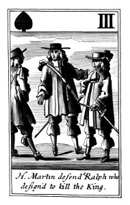 Cavalier 3 of Spades