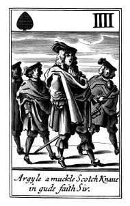 Cavalier 4 of Spades