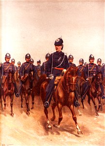 Cavalerie O.I. leger. Groot tenue 1896