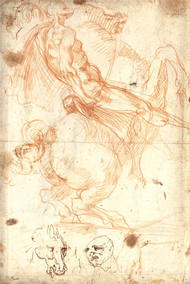 Cavalier d’Arpino (Giuseppe Cesari) - Equestrian Study - Google Art Project