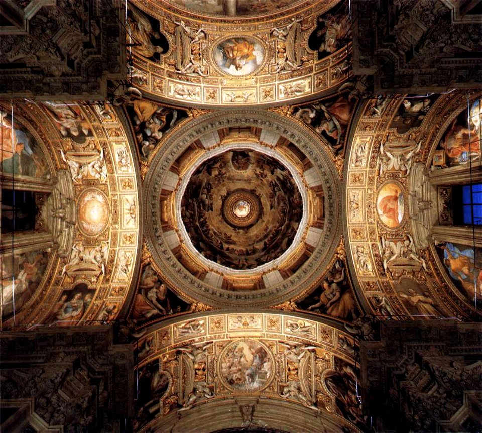 Cavalier d'Arpino - The Dome of the Pauline Chapel - WGA04702