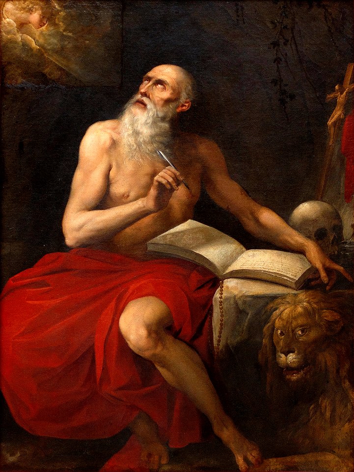 CAVALIER D'ARPIN Saint Jérôme