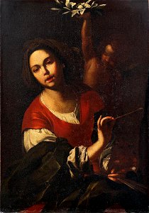 Bernardo Cavallino - Allegory of painting