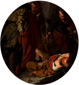 Bernardo Cavallino - L'Ebbrezza di Noè (anni 1640)