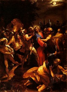 Cavalier d'Arpino - The Betrayal of Christ - WGA04689. Free illustration for personal and commercial use.