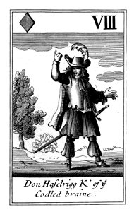 Cavalier 8 of Diamonds