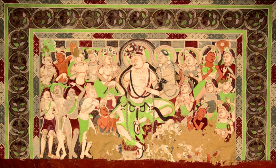 Cave 118, front mural