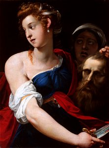 Cavalier d'Arpino - Judith with the Head of Holofernes - WGA04699