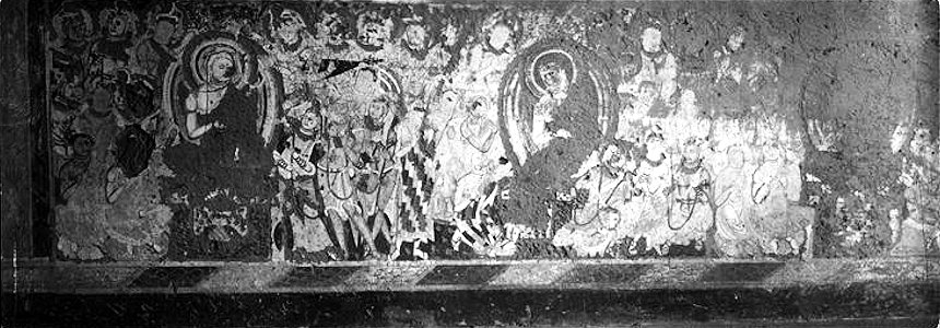 Cave 219, side mural