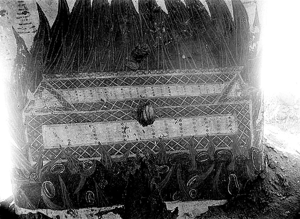 Cave 227, Cremation scene