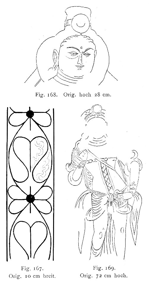 Cave 58, illustration of mural details