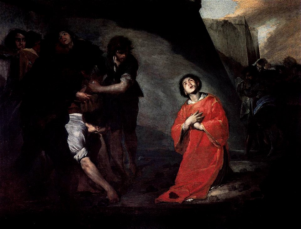 Bernardo Cavallino - Martyrdom of St Stephen - WGA4602