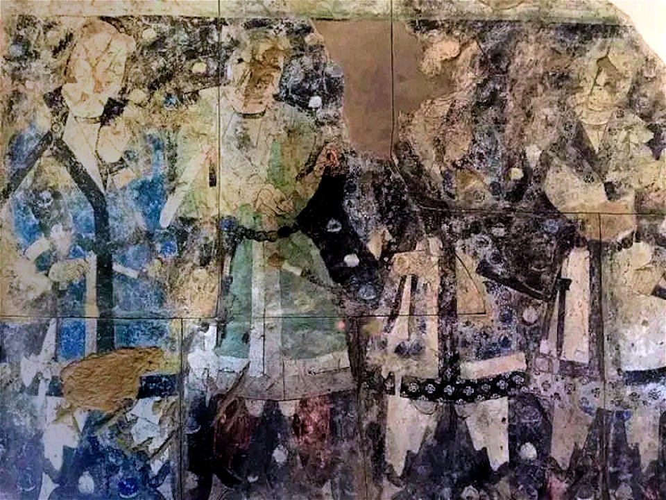 Cave of the Sixteen Sword-Bearers (mural)