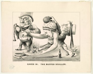 Caved in- The busted sculler LCCN90714350