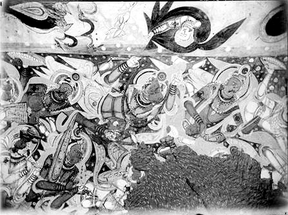 Cave 8, Parinirvana