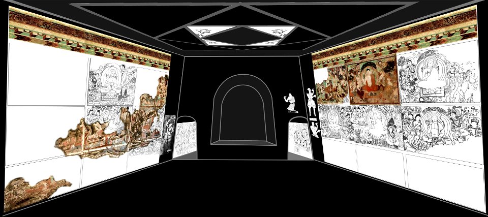 Cave Of The Painters 3D Free Stock Illustrations Creazilla   Cave Of The Painters 3d Illustration Md 