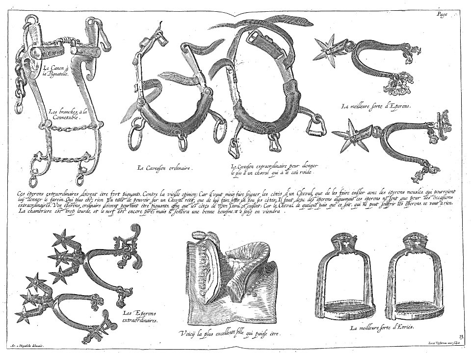 Cavendish - L’Art de dresser les chevaux, 1737-page057
