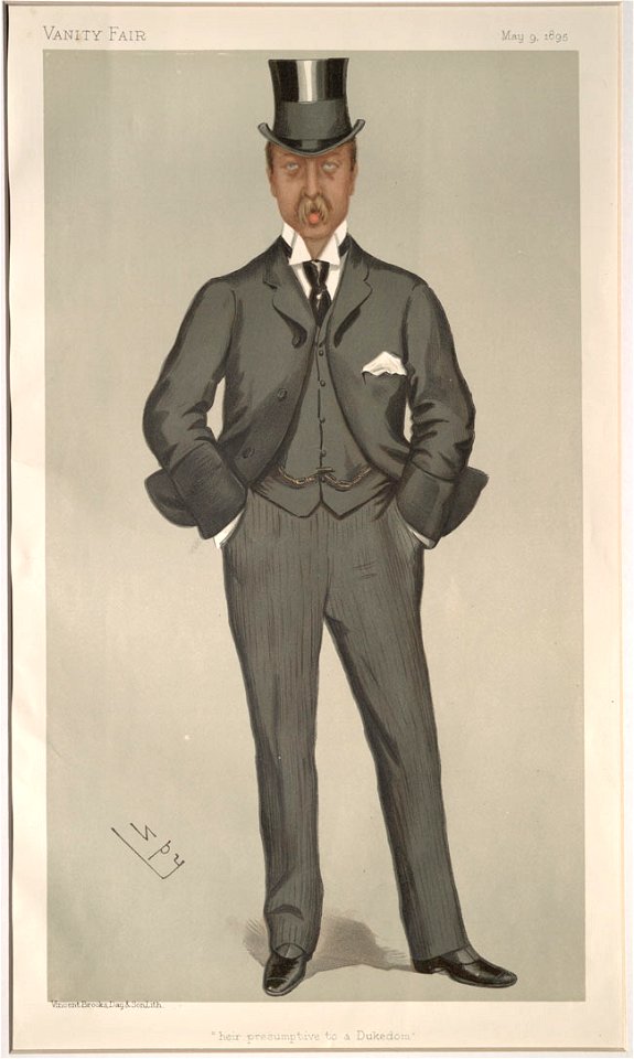 Victor Christian William Cavendish, Vanity Fair, 1895-05-09
