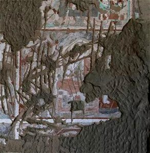 Cave of the Painters, Left mural today