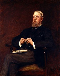 Spencer Compton Cavendish, 8th Duke of Devonshire by Sir Hubert von Herkomer