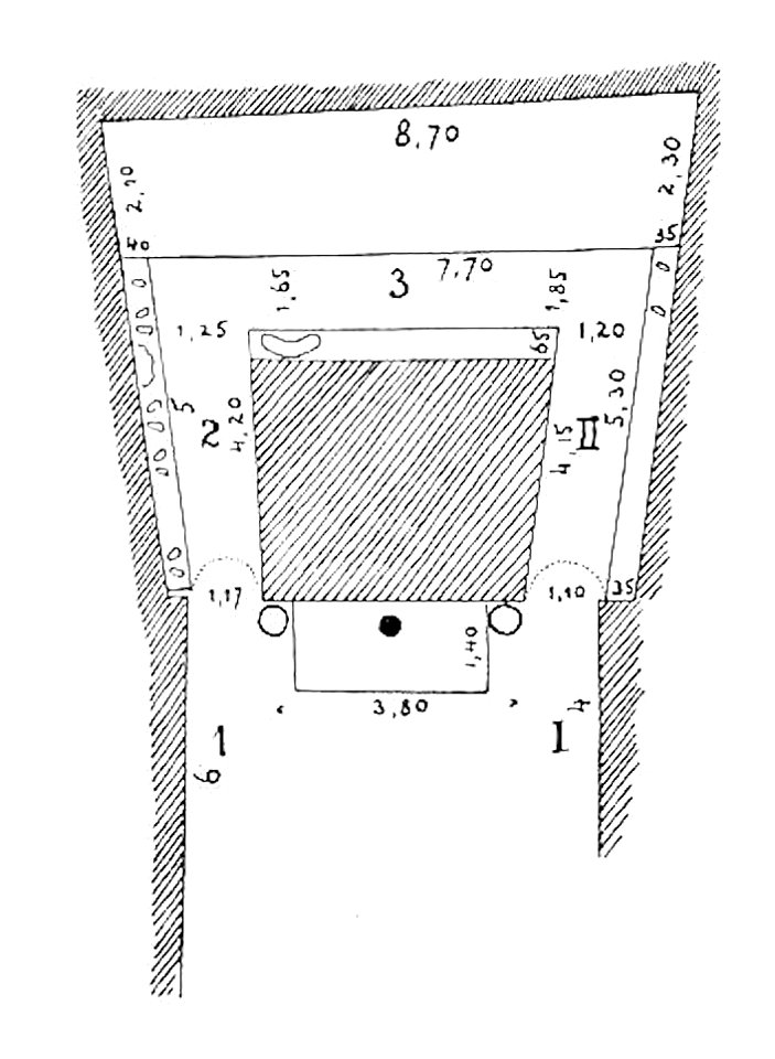Cave of the Statues, plan