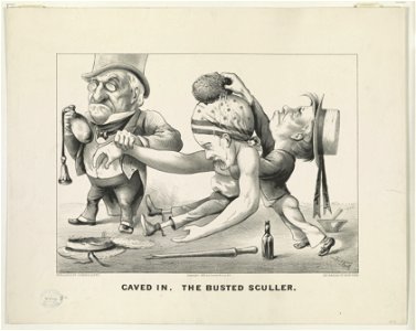 Caved in- The busted sculler LCCN90714350