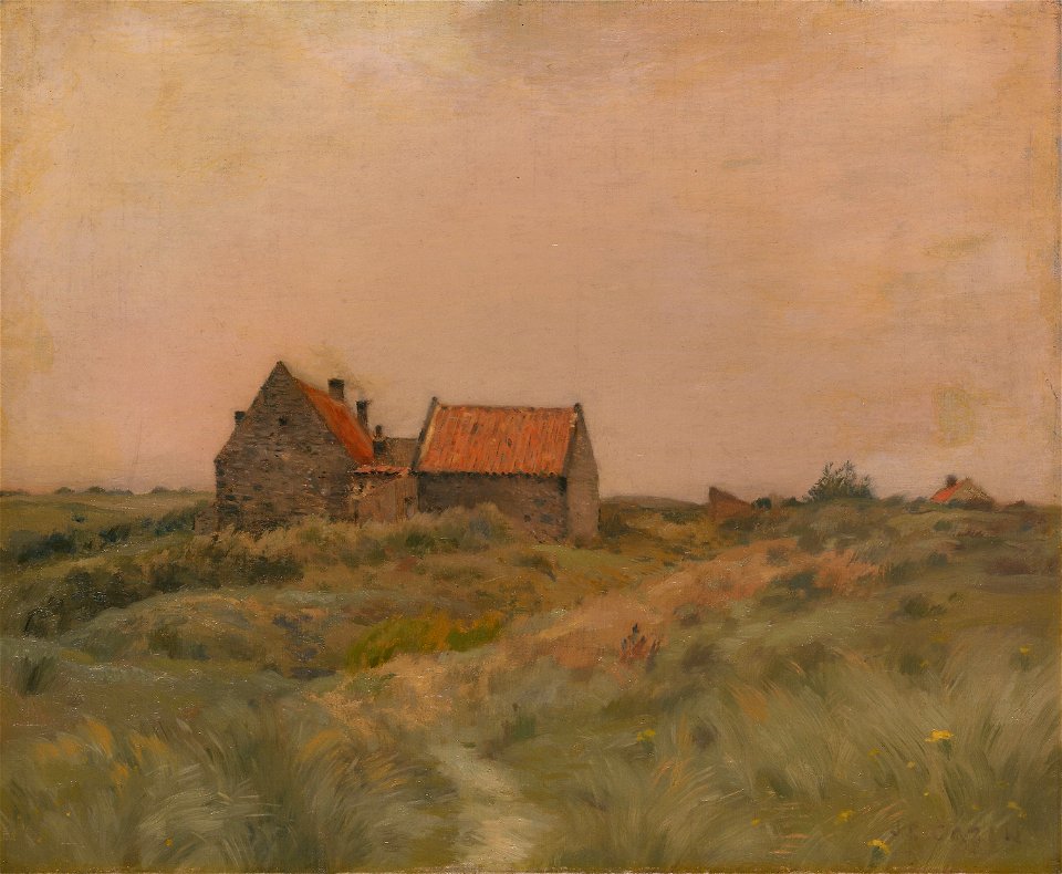Jean Charles Cazin - October Day - 1894.1039 - Art Institute of Chicago