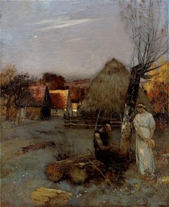 Jean Charles Cazin - Theocritus - 1922.401 - Art Institute of Chicago