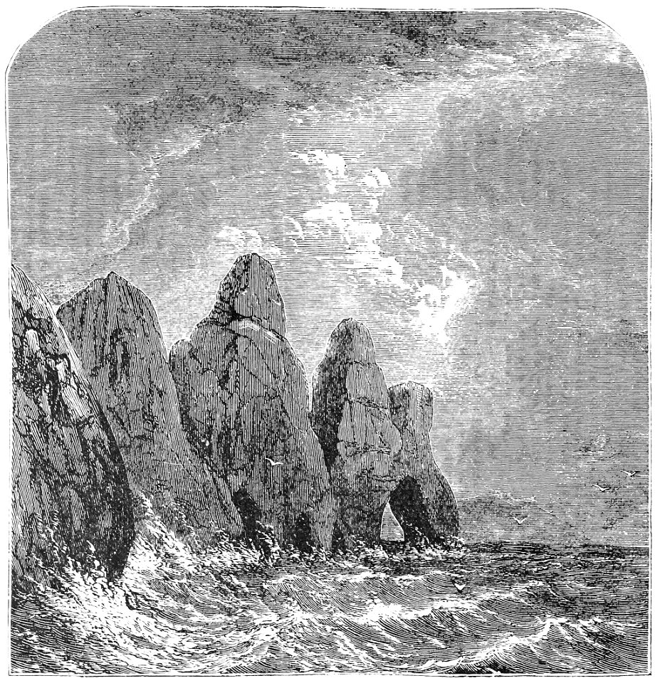 CAVERNS ON LAKE BAIKAL