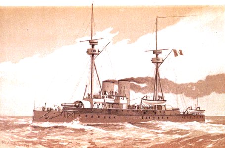 Caïman - Brassey's Naval Annual 1888-9