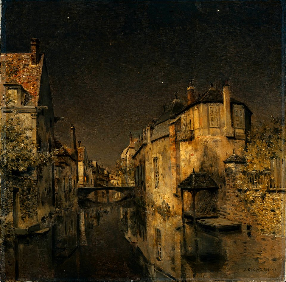Jean-Charles Cazin - Minuit