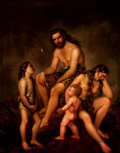Caín y su familia después de la maldición divina (Museo del Prado)