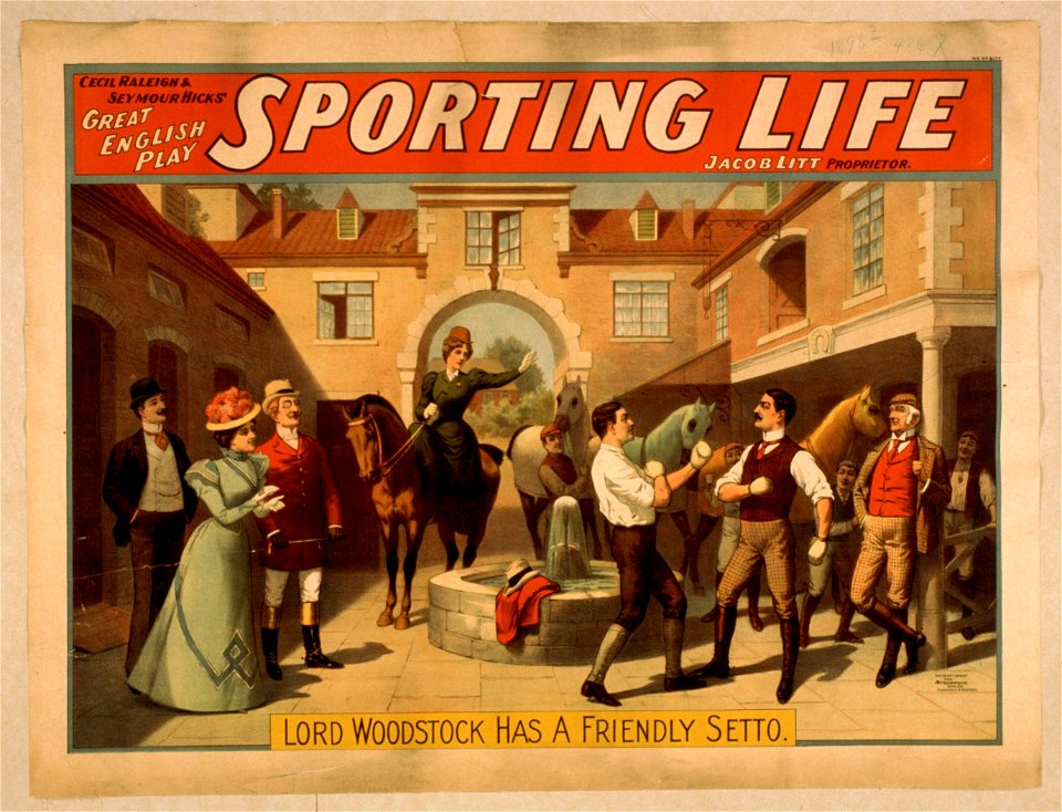 Cecil Raleigh & Seymour Hicks' great English play, Sporting life LCCN2014636380