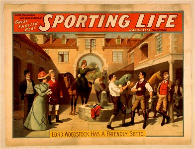 Cecil Raleigh & Seymour Hicks' great English play, Sporting life LCCN2014636380