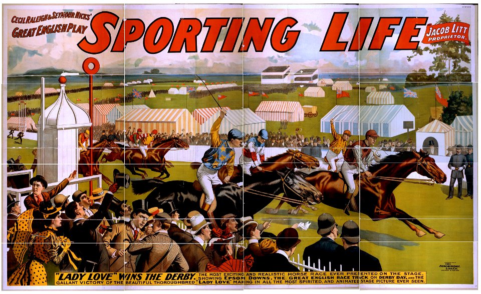 Cecil Raleigh & Seymour Hicks' great English play, Sporting life LCCN2014637205