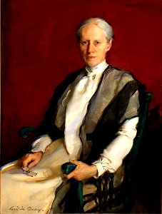 Cecilia Beaux - Portrait of Sarah E. Doyle - 32.062 - Rhode Island School of Design Museum