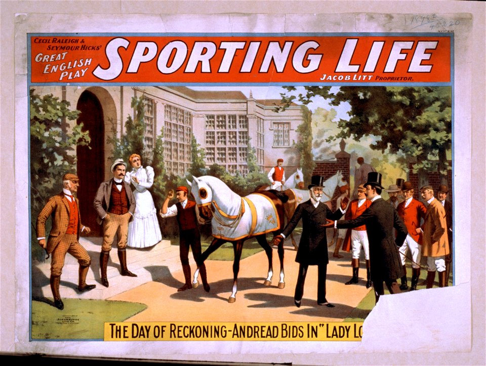Cecil Raleigh & Seymour Hicks' great English play, Sporting life LCCN2014636379