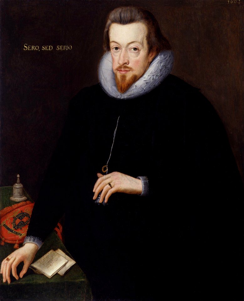 Robert Cecil, 1st Earl of Salisbury by John De Critz the Elder (2)