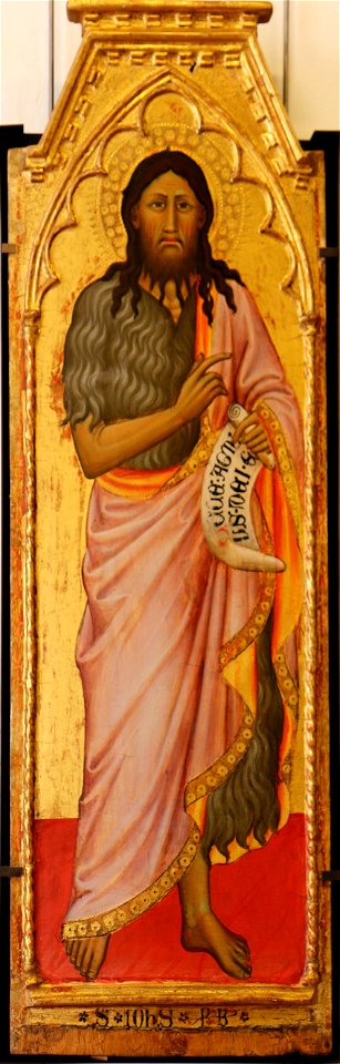 Cecco di Pietro-Saint Jean-Baptiste