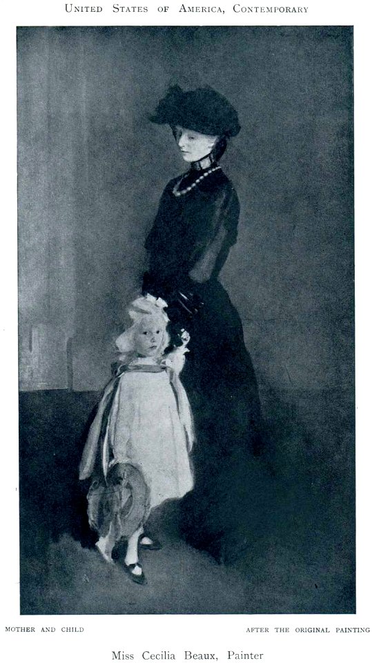 Cecilia Beaux - Mother and Child