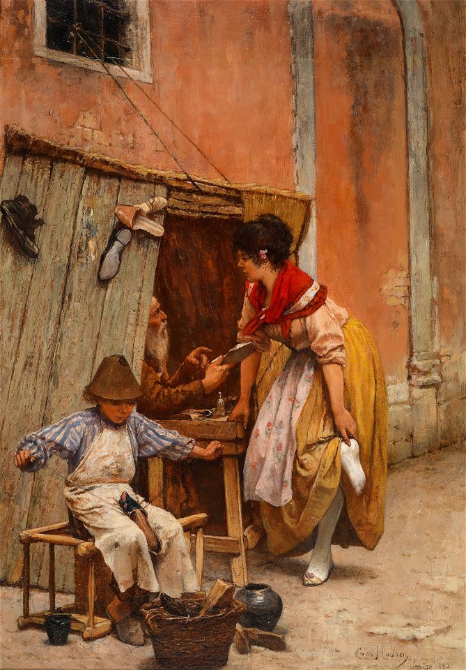 Cecil van Haanen Der Schuh drückt 1880